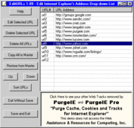 EditURLs screenshot